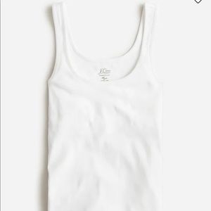 J. Crew Perfect Fit Shelf-bra Tank Top
